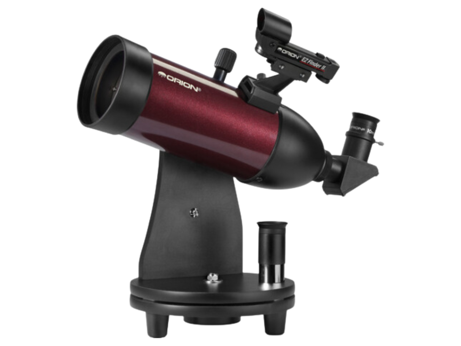 A shorter, squat canon-shaped telescope.