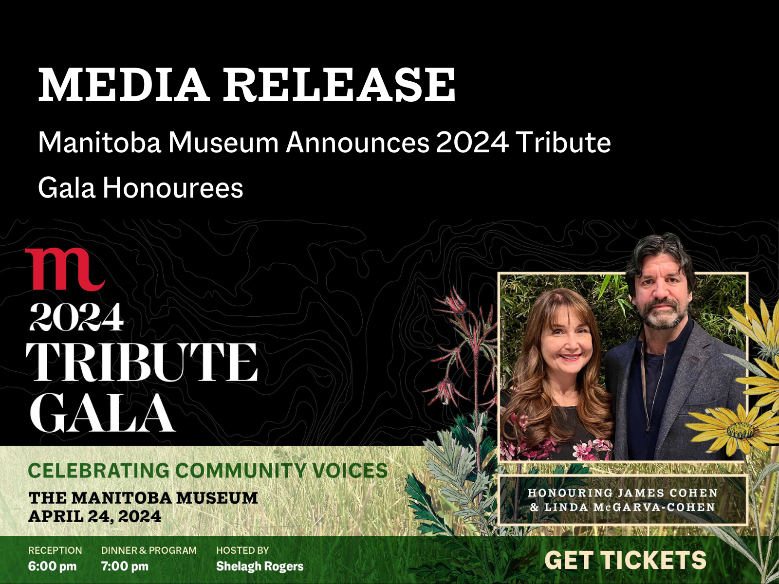 Manitoba Museum Announces 2024 Tribute Gala Honourees - Manitoba Museum