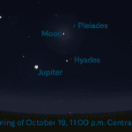 The sky on October 19, 2024.