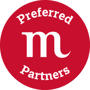 A red circle with the Museum's "M" encircled by text reading, "Preferred Partners".