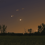 The evening sky for June 1, 2026 at 10:30 pm CDT.