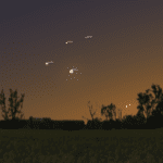 The sky for June 3, 2026 at 10:30pm CDT.