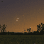 The sky on June 9, 2026 at 10:30pm CDT.