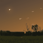 The sky on June 16, 2026 at 10:30pm CDT.